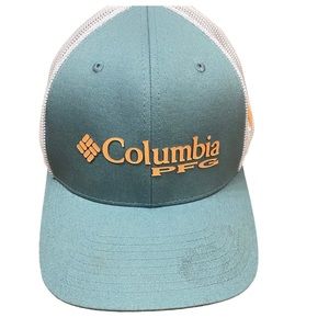 Columbia PFG Unisex-Adult Logo Mesh Ball Cap- High Crown Size L/XL